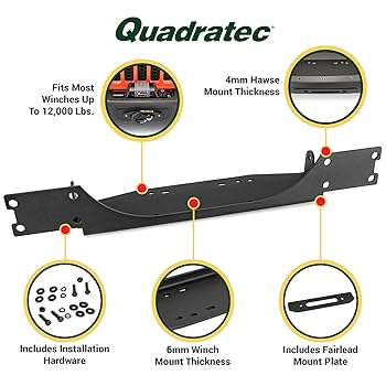 2018〜jlラングラー　warn ウィンチマウントプレート Buy WARN Winch Mount Plate For 2018+ Jeep Gladiator JT